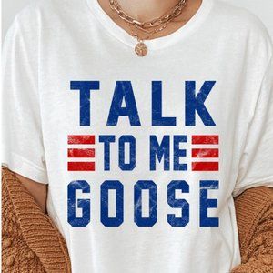 VINTAGE TALK TO ME GOOSE GRAPHIC TEE